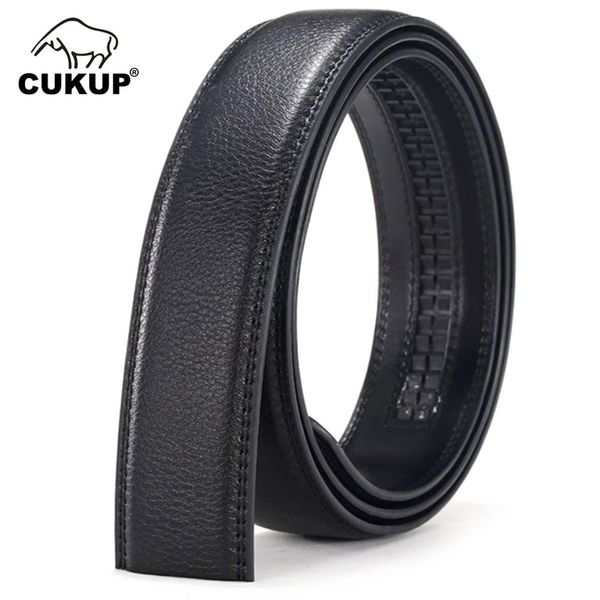 

cukup second layer cowskin leather automatic styles genuine belts only for men 35mm width without buckle 130cm length luckbt17, Black;brown