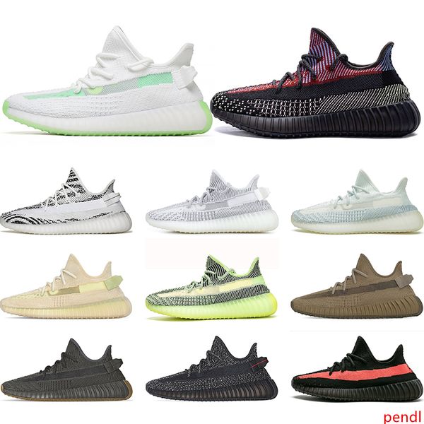 

men women running shoes yecheil yeezreel yeshaya cloud white cinder black static reflective designer mens sneakers size 36-47