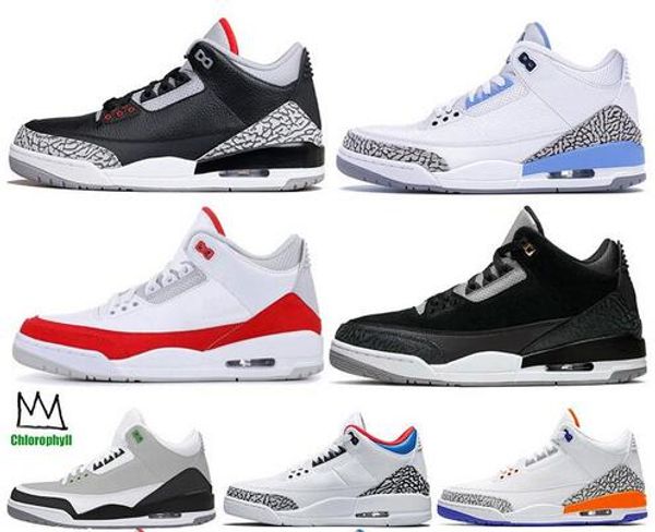 

2020 jumpman katrina 3s quai 54 men 3 tinker jth pure white black cement international flight throw line casual shoes size 8-13