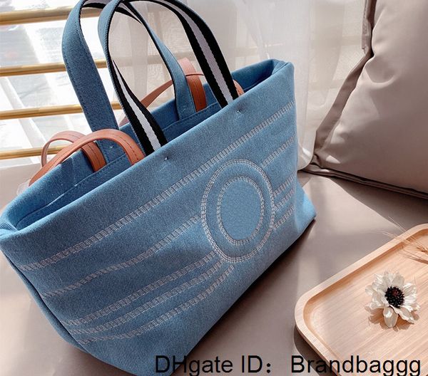 

2020 handbags shopping bag totes bag purse denim womens classic shoulder bag