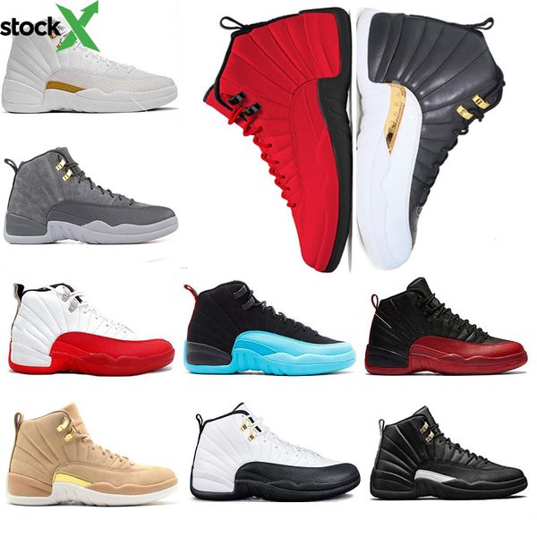 

good man basketball shoes for men 12 12s wings navy man sneaker wool blue white discount shoes low playoff men sports designer shoes, Black