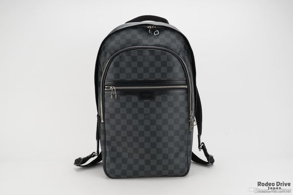 

good quality pu leather backpack damierr graphite canvas backpacks bag n58024 man's bag school bag purse