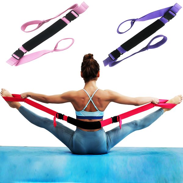 

yoga belt stretch strap equipment fitness elastic practice resistance opening training soft stretching yoga rope ing
