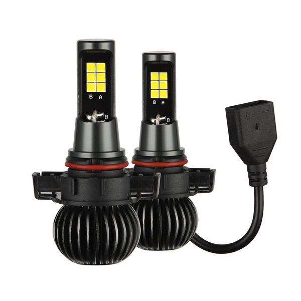 

1 pair fog light white/yellow led chips light 5202 csp bulb dual color kit for fog car more than 50,000 hours #t2