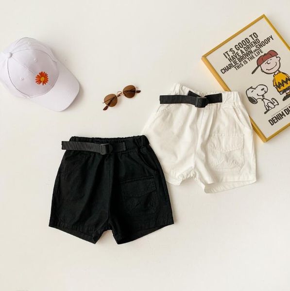 

2020 new stylish baby girls boys shorts summer kids shorts 1-6 years, Black