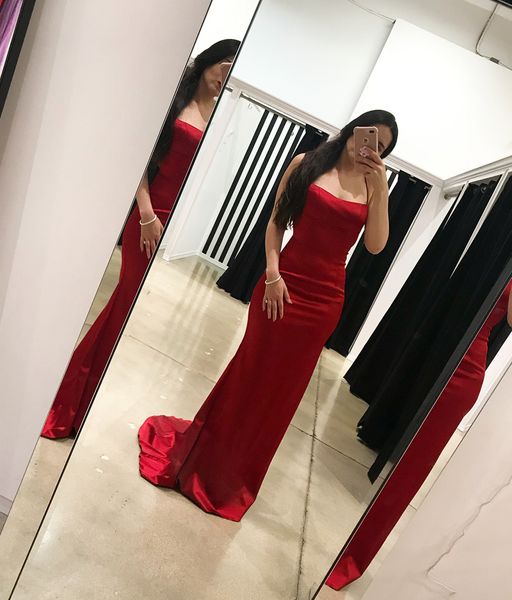 

элегантный халат де вечер длинные холтер русалка вечерние платья без рукавов vestido de festa sexy back пром платья, Black;red