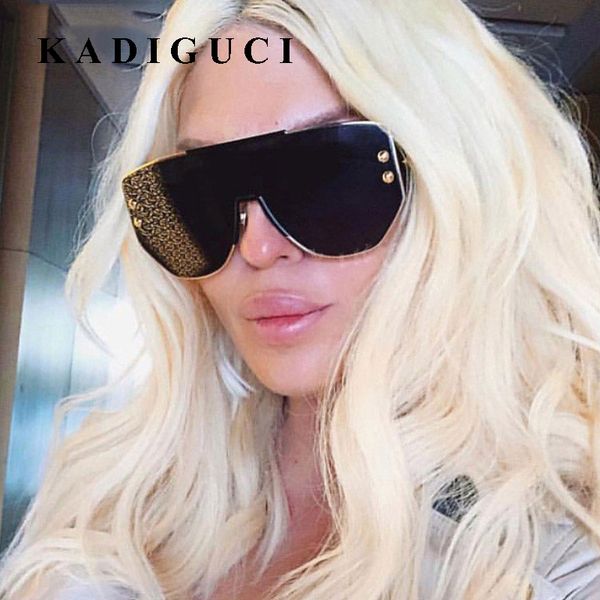 

kadiguci celebrity fashion sunglasses women 2019 france brand designer sun glasses black square sunglass women k329, White;black