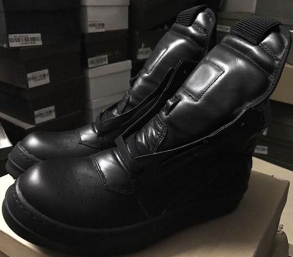 

boots god designer kanye brand high military sneakers luxury army boots men and women fashion shoes martin boots new good quality a2, Black