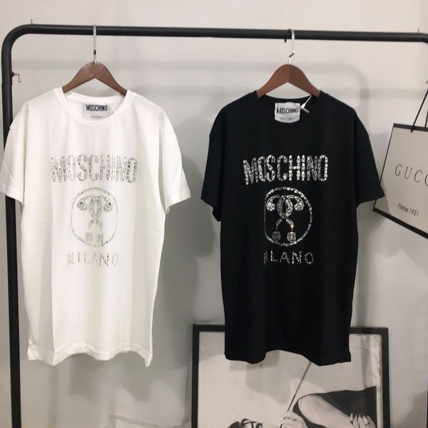 

2020 designerluxury women mens t-shirt fashion casual spring summer tees luxury girl t-shirt 2021704y, White