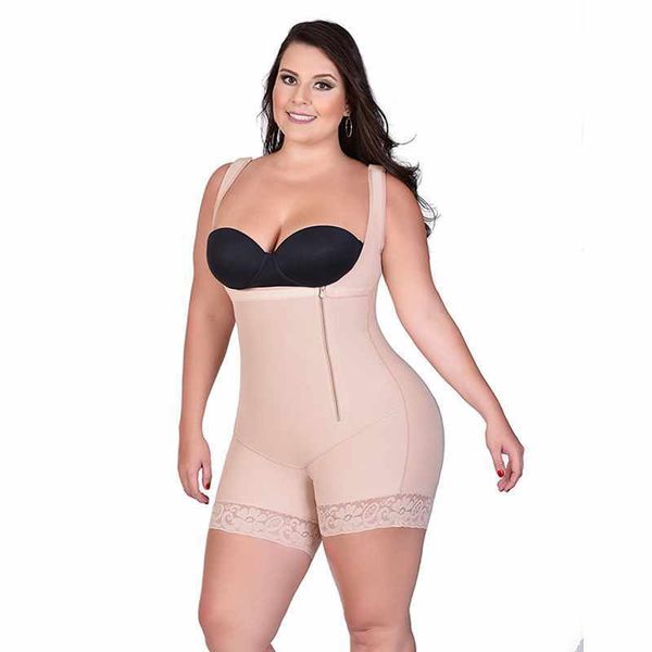 

bodysuit bodyshaper control shapewear bodysuit tight sculpting women corrective large size underwear slimming shapewear 6xl, Black;white
