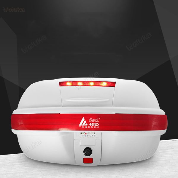 

motorcycle box 929 extra large with lights quick release trunk pedal storage box 39l can be placed two full helmets cd50 q02