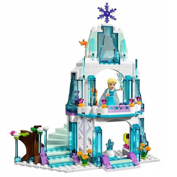 

316pcs dream princess elsa's ice castle princess elsa anna olaf building blocks bricks model kit toys gifts 41062