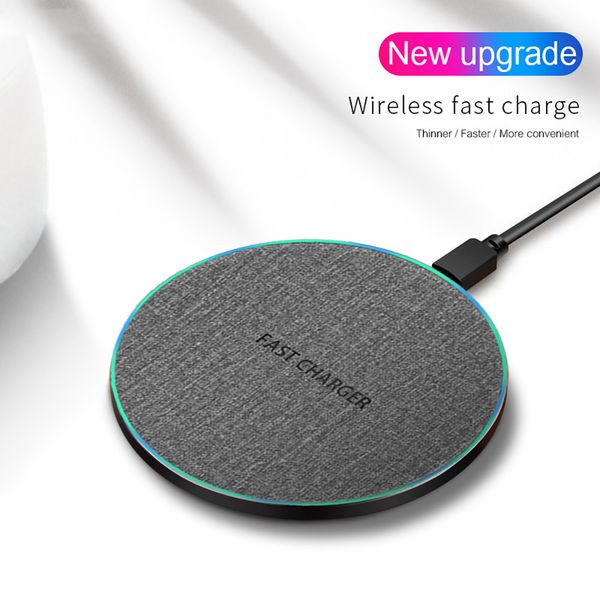 

fast qi wireless charger for xiaomi 9 huawei p30 pro quick 10w charging pad for samsung s9 s10