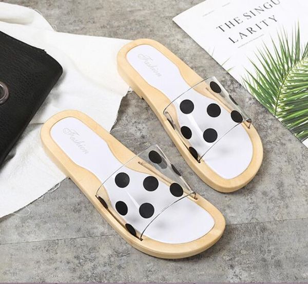 

women skid resistance sandals slipper designer shoes summer fashion wide flat slippery sandals slipper flip flop, Black