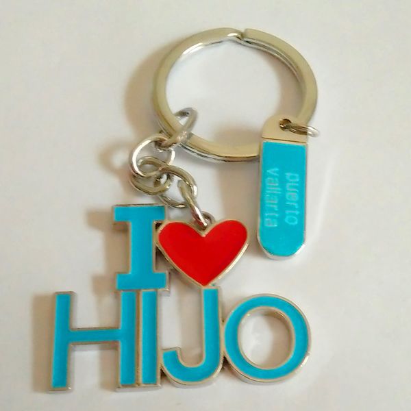

metal key ring nail clipper keychains hollow letter keychain, Silver