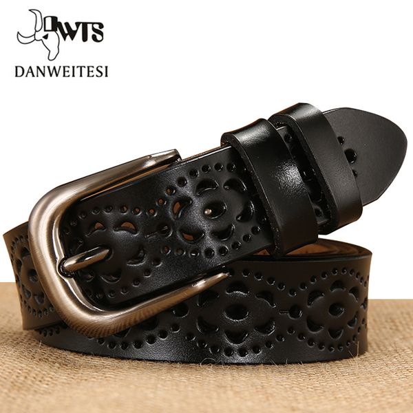 

dwts]belt female genuine leather belts for women designer women ceinture femme cinturon mujer cinto feminino, Black;brown