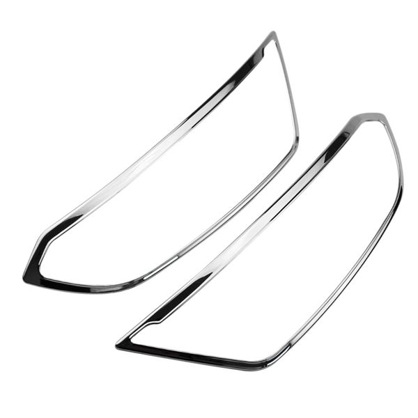 

2pack car front headlight cover light frame for new ecosport 2018 2019