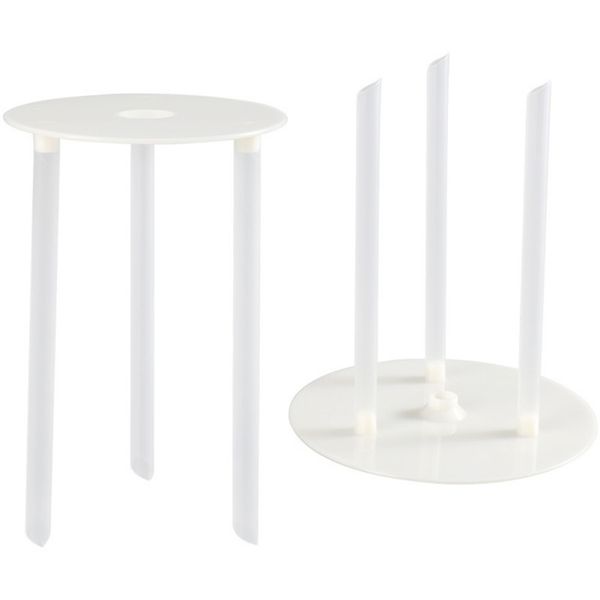 

multi-layer cake stand rack storage pillars kitchen diy handmade baking with round spacer unique tool other bakeware