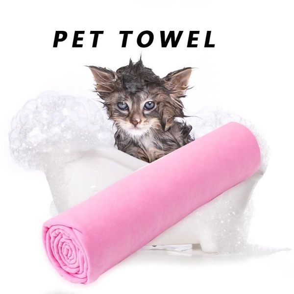 

pet dog cat bath drying towel cleaning soft ultra-absorbent cat dog shower towel bath towels for pet