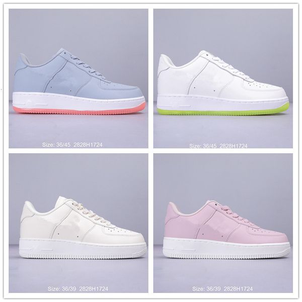 

new arrival forced 1 low light grey orange casual shoes for men women chaussures outdoors designer sports sneakers size 36-45, Black