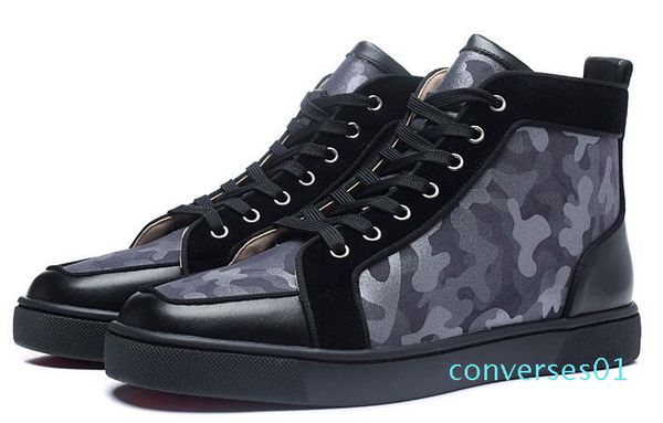 

2019 red bottom designers casual shoes sneakers black orlato flats high party lovers ladies ace genuine leather mens womens new