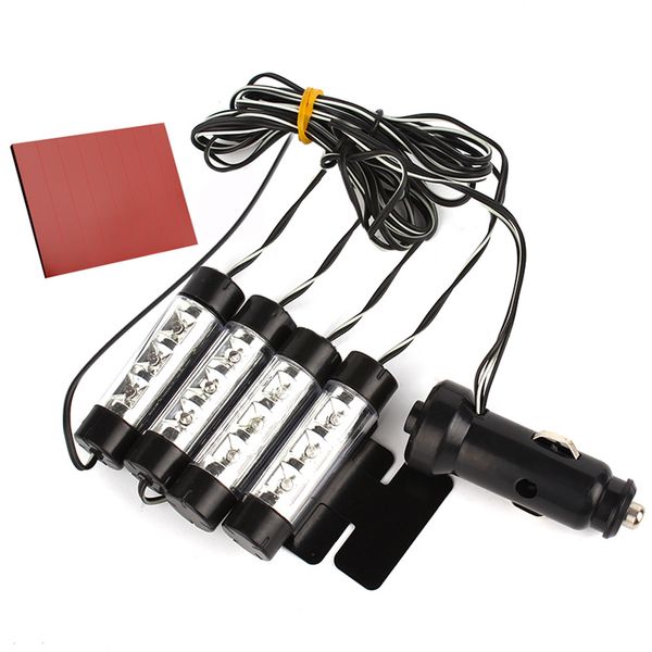 

4pcs car led light car styling decorative automobile atmosphere lamps interior light for adjusting
