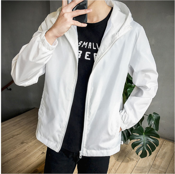 

men's jackets plus size 6xl 7xl spring summer bomber jacket men women casual solid windbreaker zipper thin hooded coat outwear male, Black;brown