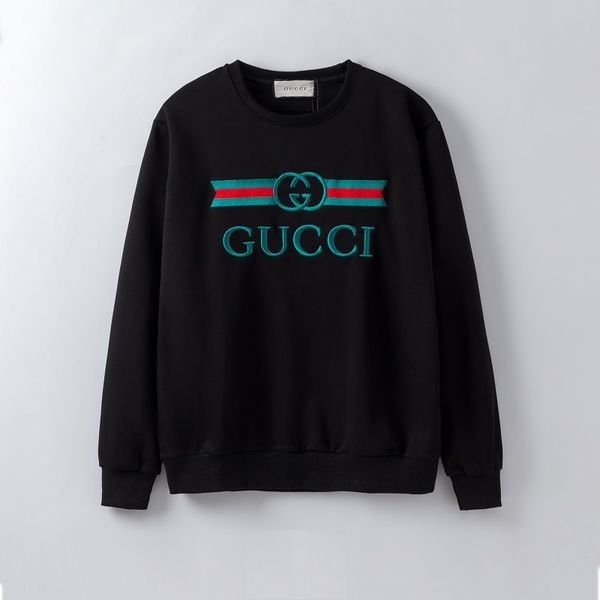 

2020 male long sleeve pullover hoodie women sweater hoodies men streetwear sweatershirts female df gucci tracksuit coat, Black
