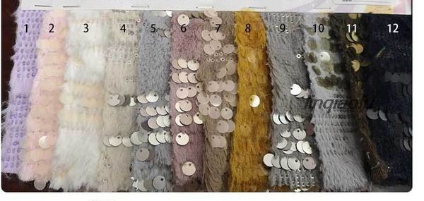 

fabric 2021 pv velvet sequin embroidered home, Black;white