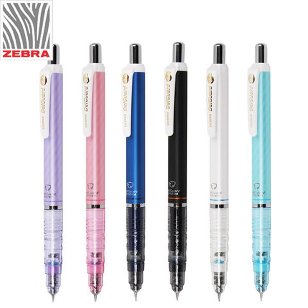

1pcs japan zebra ma85 delguard mechanical pencil 0.3/0.5/0.7 drawing continuous core student test automatic pencil lead p-ld10, Blue;orange