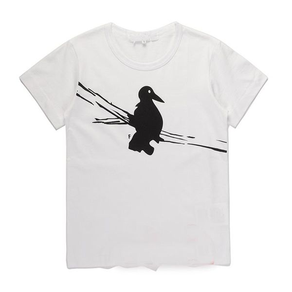 

crow designer mens t shirt casual street loose man fashion white luxury white t-shirt sport short sleeve cotton tee vintage t shirt