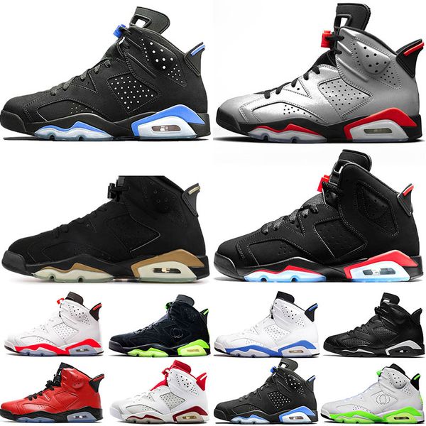 

2019 JUMPMAN 6 JSP 3M Reflective Bugs Bunny Mens Basketball Shoes 6s AIR GS Black Infrared Silver UNC DMP Sneakers Womens Trainers 5-13