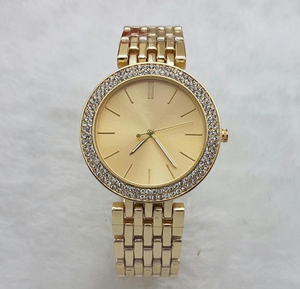 

2019 эллегантностью нового высокого качества кристалла алмаза часы Женщины золоты