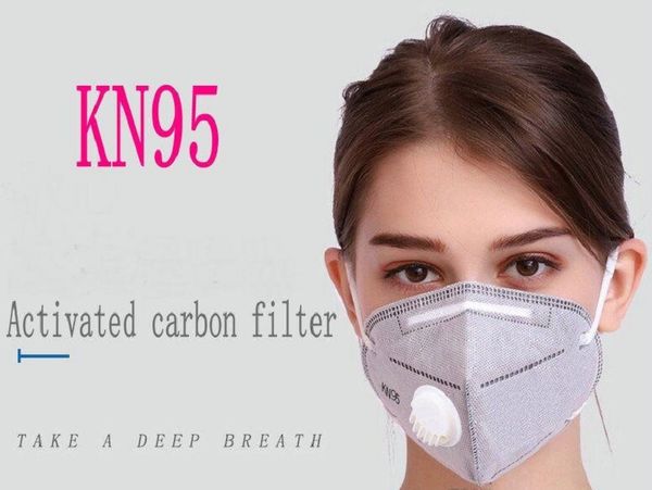 

KN95 активированный уголь Маска фильтр респиратор N95 защита рта маска для лица защитный антибактериальный Mascherine ffp2 ffp3