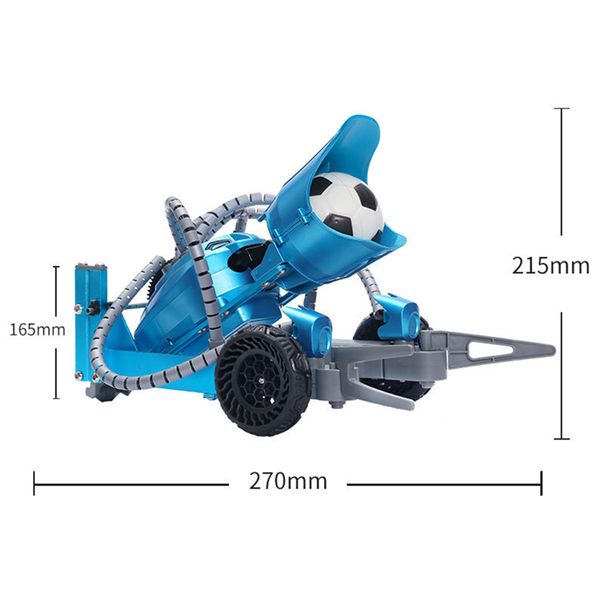 

tongli k5 football soccer basketball smart rc robot car with controller thickening steel materials