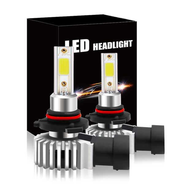 

cnsunnylight 2pcs h7 h11 h8 9006 led h1 880 h3 9005 hb3 hb4 led headlight bulbs 72w 8000lm car styling 3000k 6000k 8000k lights