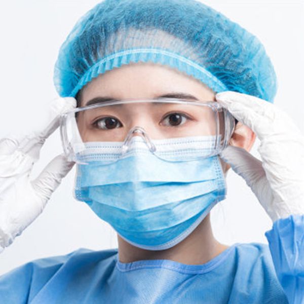 

selling cycling eyewear clear transparent safety goggles eyes shield protective glasses anti infection splash