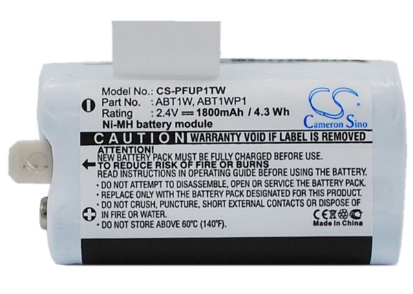 

cameron sino 1800mah battery abt1w, abt1wp1, fvbpu2 for cisco u260, ultra hd