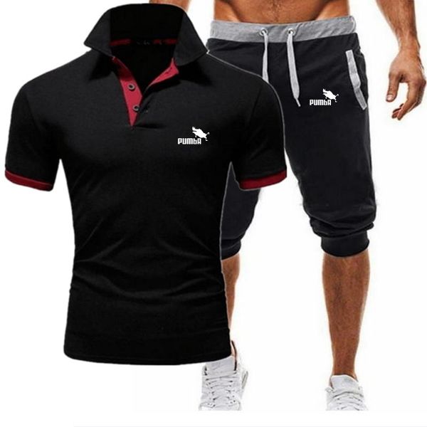 

popular summer men's shirt suit short sleeve slim shirt men's sports casual suit, Gray