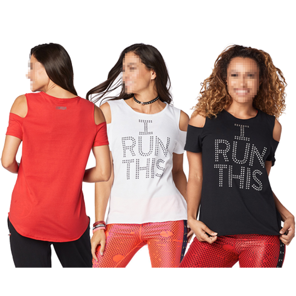 

fit funky summer children quick dry sports running t shirt women clothes diamond-bordere shoulder hole t1418, Black;blue