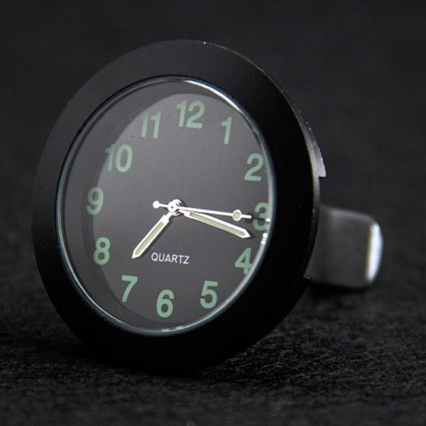 

analog car clock watch dashboard stick-on air vent clip quartz durable
