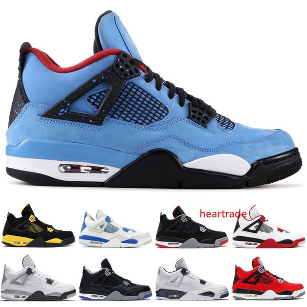 

designer 4 4s men basketball shoes cactus jack alternate 89 pure money pony black iv sport athletics men sneakers 36-47