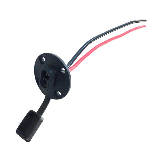 

power cable with 4 holes waterproof quick connect panel mount