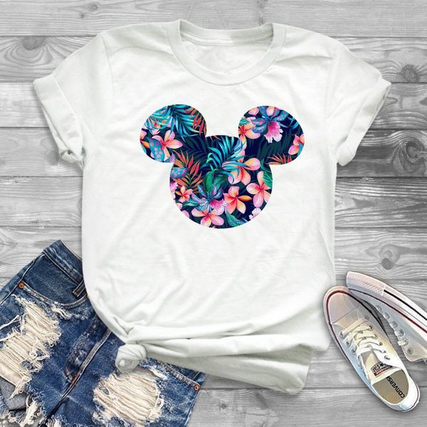 

fixsys women harajuku tshirt kawaii cartoon tee shirts summer graphic tee fashion women short sleeve t shirt streetwear, White
