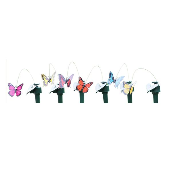

new funny solar toys flying fluttering hummingbird powered birds butterflies for garden decoration