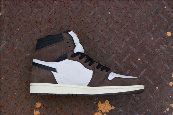

New 1s Men Women Basketball Shoes 1 High OG TS SP travis scott x Sports Outdoors Designer Sneakers Athletic Shoes With Box