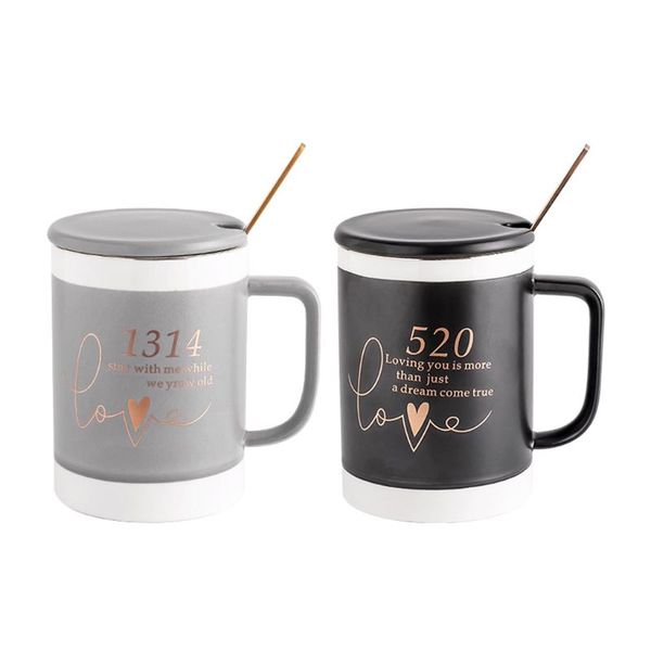

520/1314 mugs wedding gift couple set for bride and groom gift for bridal shower engagement wedding and married couples mug cups