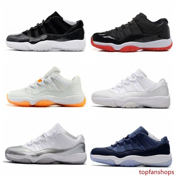 

11s mens basketball shoes low sneakers and gown gamma blue iridescent gym red unc concord bred trainer sport sneakers