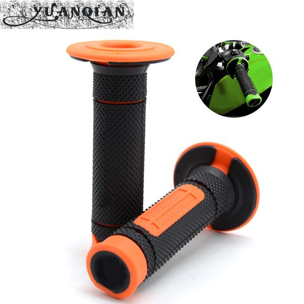 

22mm 7/8'' motorcycle rubber handle grips grips&ends cnc 22mm handlebar for gsxr 750 sv 650 gsr 600 gsx yamaha