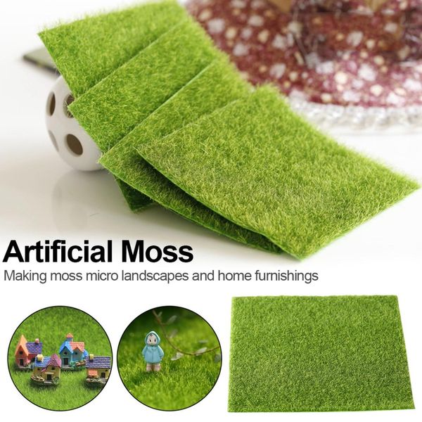 

15*15*0.7cm garden ornament diy mushroom craft pot fairy artificial lawn grass for wedding xmas party decoration